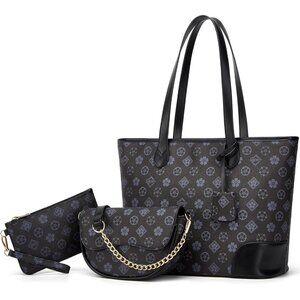 Fashionable 3-Bag Set: Large Tote, Hobo & Purse - Perfect for All Occasions